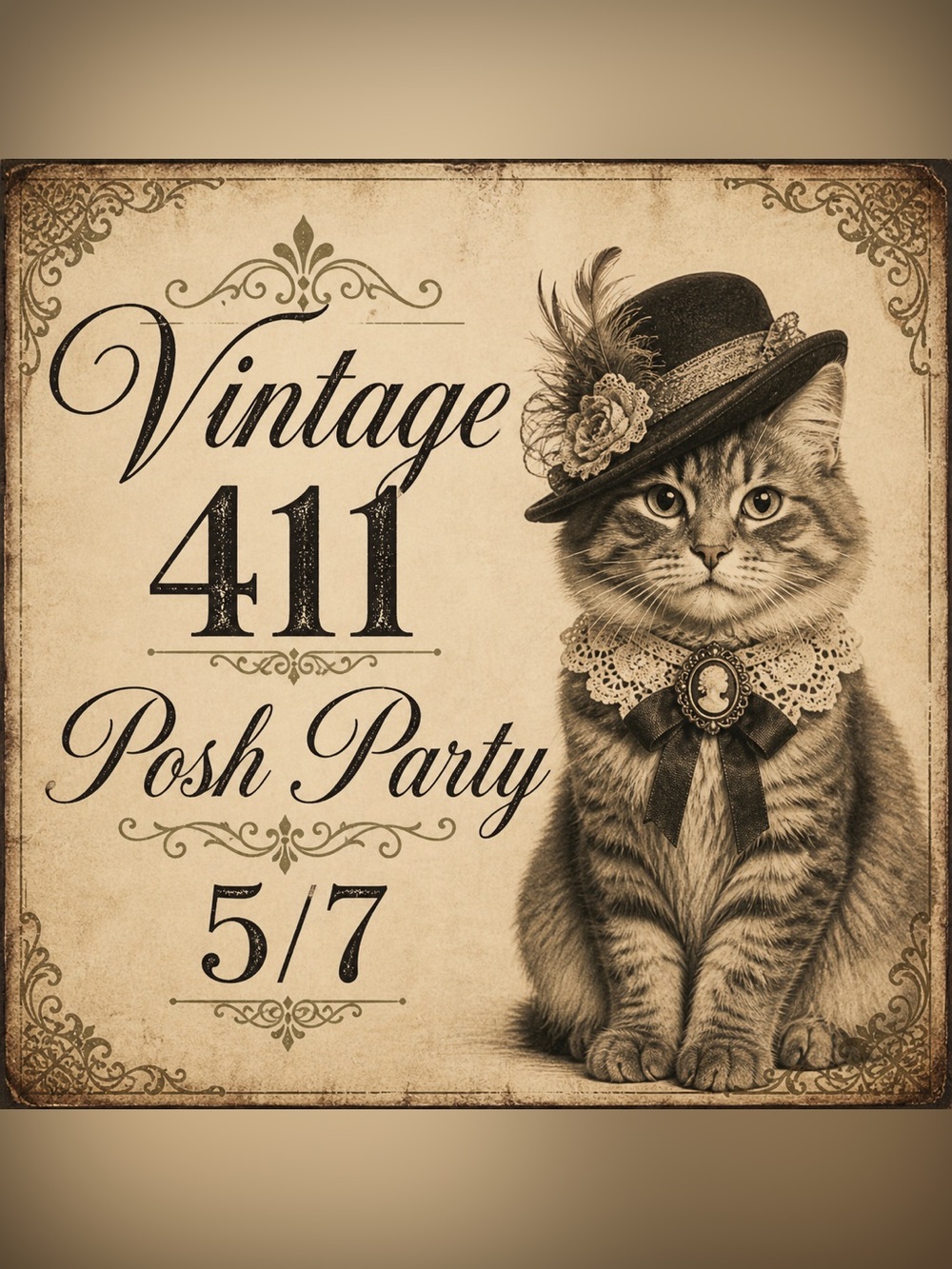 Vintage 411 Posh Party 5/7